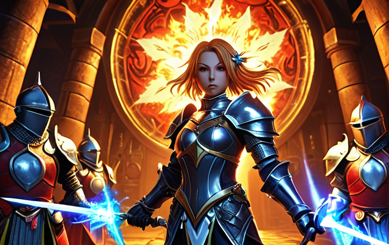 **
A balanced team of Reverse: 1999 characters (Lilya, Sotheby, A Knight). Lilya is unleashing a massive AoE attack with visual effects indicating control/CC. Sotheby is radiating healing energy. A Knight is focused, dealing single-target damage with a debuff icon over the enemy. The background suggests a challenging dungeon environment. Style: Vibrant, dynamic, action-packed, gacha game illustration.
**