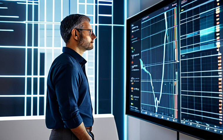 A professional game strategist, a man in a modest business shirt and trousers, standing in a sleek, futuristic office filled with interactive holographic data displays showcasing complex strategic charts and evolving game meta trends. He is deeply focused, contemplating the data with a natural pose. The environment is clean and professional, bathed in soft, cool lighting. safe for work, appropriate content, fully clothed, professional dress, perfect anatomy, correct proportions, natural body proportions, well-formed hands, proper finger count, professional photography, high quality, family-friendly.