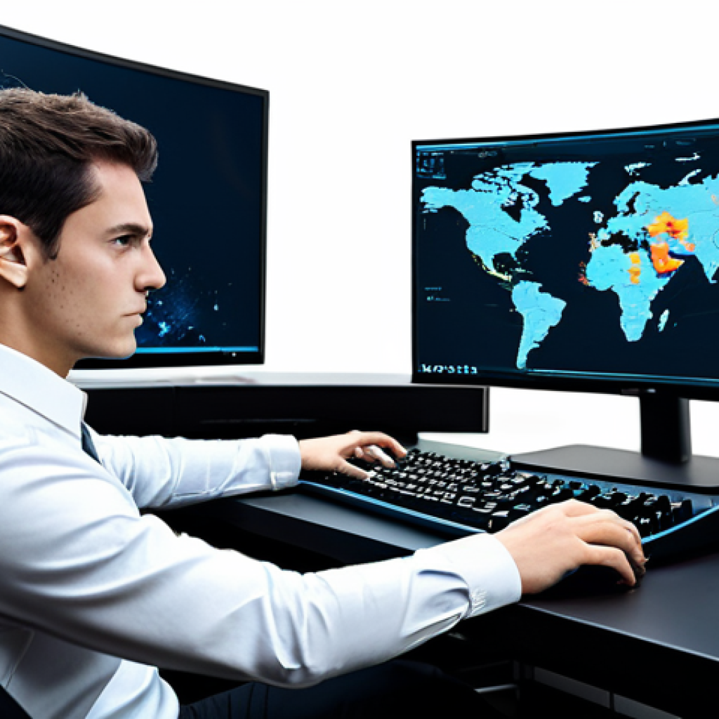 A focused professional, fully clothed in a neat, long-sleeved shirt and dark trousers, seated at a sleek, modern gaming desk. Their intense gaze is fixed on a large monitor displaying an intricate tactical strategy game interface, featuring abstract character selection and skill tree layouts. Their hands rest naturally on a contemporary keyboard and mouse, indicating deep engagement. The room is a clean, high-tech setup with subtle LED lighting and speakers. Safe for work, appropriate content, fully clothed, professional dress, perfect anatomy, correct proportions, natural pose, well-formed hands, proper finger count, natural body proportions, professional photography, high quality, studio lighting.
