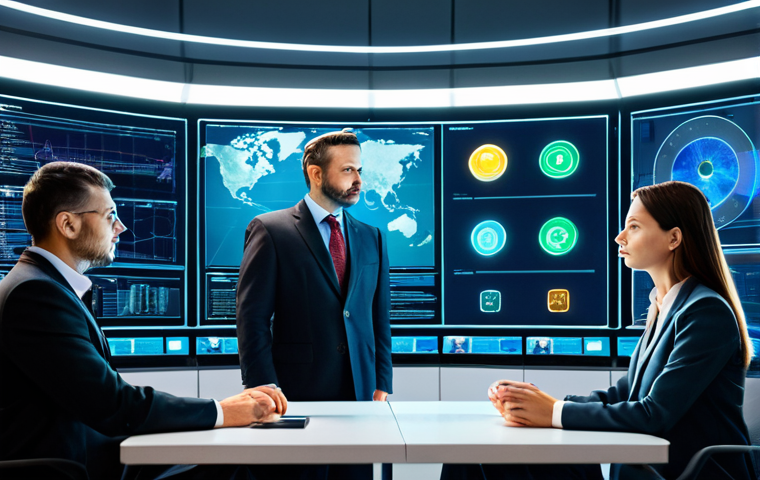 Strategic Team Composition**
A brightly lit, modern strategy room. Four diverse individuals, fully clothed in professional attire, are intently focused on a holographic display showing character portraits and stats from Reverse: 1999. The room has a large screen displaying elemental symbols. Perfect anatomy, correct proportions, natural pose. Safe for work, appropriate content, fully clothed, professional, family-friendly, high quality, well-formed hands, proper finger count, natural body proportions.
**