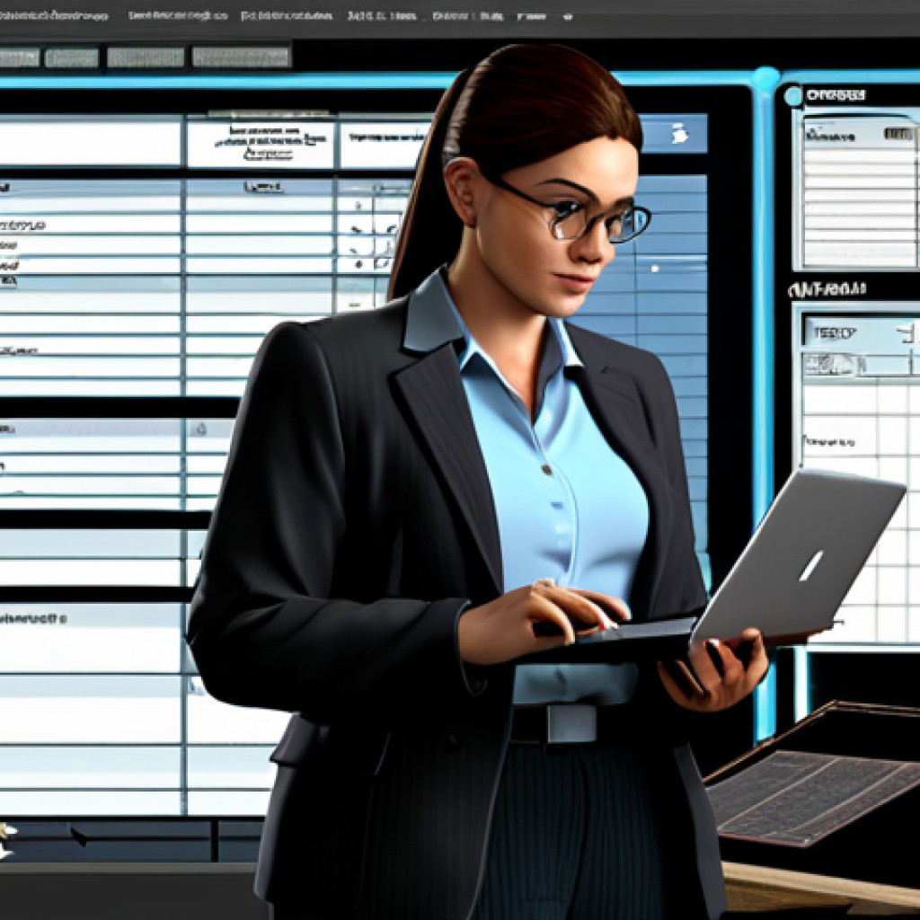 **
"A strategist meticulously planning daily quests in "Reverse: 1999," using a spreadsheet on a laptop. The character is surrounded by game guides and resource charts. She is wearing a stylish and modest outfit, perhaps a blazer and comfortable pants. Modern interior, warm lighting. Safe for work, appropriate content, fully clothed, professional. Perfect anatomy, correct proportions, natural pose, well-formed hands, proper finger count, natural body proportions, high quality."
**