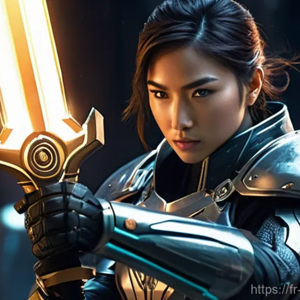 리버스 1999 장비 합성 시스템 - **Prompt for a DPS Character (Physical/Mental):**
"A dynamic, full-body shot of a powerful Chron...