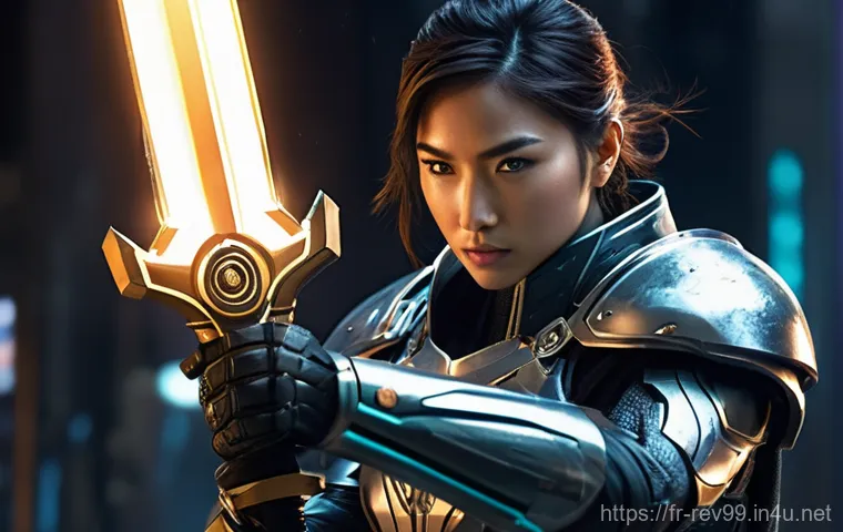 리버스 1999 장비 합성 시스템 - **Prompt for a DPS Character (Physical/Mental):**
"A dynamic, full-body shot of a powerful Chron...