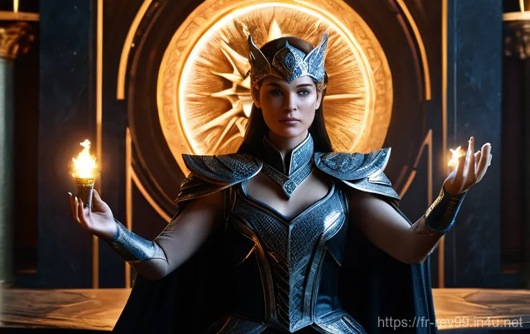 리버스 1999 최고의 아이템 세팅 - **Prompt 1: Arcane Dominance**
"A powerful female arcanist, inspired by characters like Eternity...