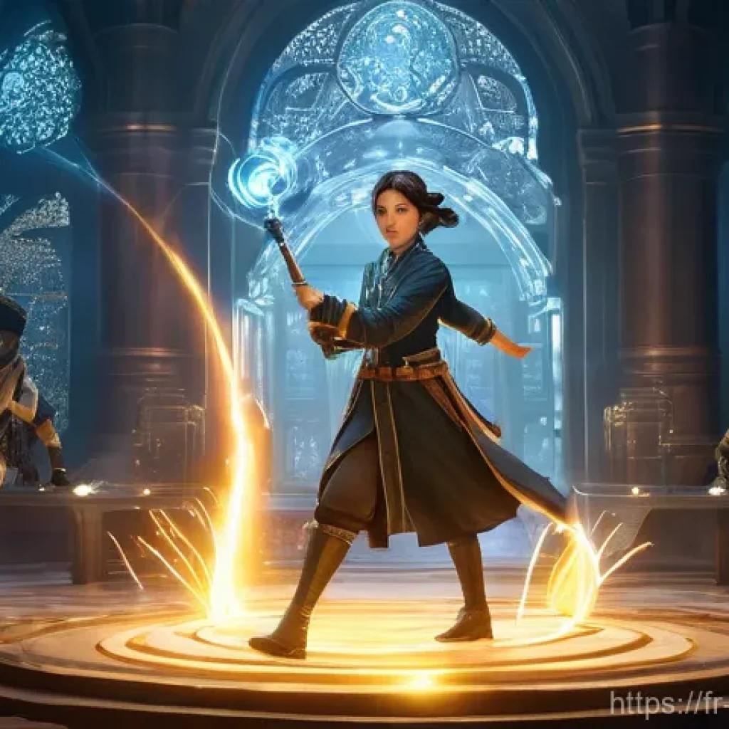 리버스 1999 최고의 PvP 캐릭터 - **Dynamic Team Synergy in Combat:**
Generate an image depicting three characters from "Reverse: ...