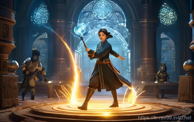 리버스 1999 최고의 PvP 캐릭터 - **Dynamic Team Synergy in Combat:**
Generate an image depicting three characters from "Reverse: ...